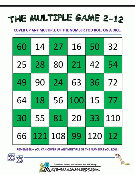 Math Games .